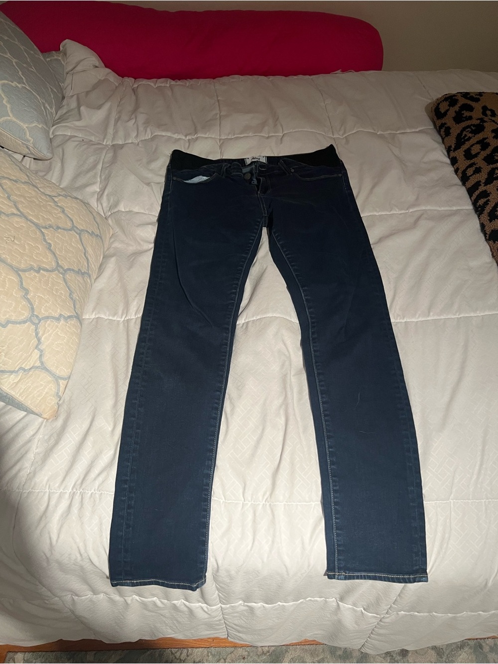 PAIGE Navy Skinny Jeans for Women